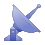 Satellite Antenna Emoji, Google style