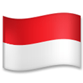 Flag: Indonesia Emoji, LG style