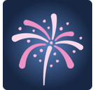 Fireworks Emoji, Facebook style