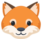 Fox Face Emoji, Facebook style
