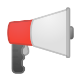 Loudspeaker Emoji, Google style
