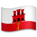 Flag: Gibraltar Emoji, LG style