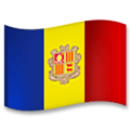 Flag: Andorra Emoji, LG style