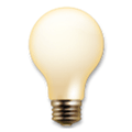 Light Bulb Emoji, LG style