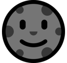 Moon Emoji, Microsoft style