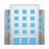 Office Building Emoji, Google style