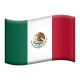 Mexican Flag Emoji, Apple style