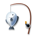 Fishing Pole Emoji, LG style