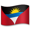 Flag: Antigua & Barbuda Emoji, LG style