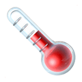 Thermometer Emoji, Apple style