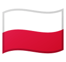 Flag: Poland Emoji, Microsoft style