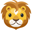 Lion Face Emoji, Facebook style