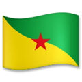 Flag: French Guiana Emoji, LG style