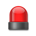 Police Car Light Emoji, LG style