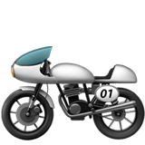 Motorcycle Emoji, Apple style