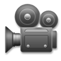 Movie Camera Emoji, LG style