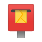 Postbox Emoji, Google style