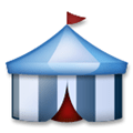 Circus Tent Emoji, LG style