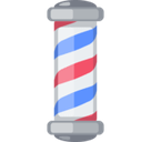 Barber Pole Emoji, Facebook style