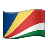 Flag: Seychelles Emoji, Apple style