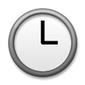 Three O’Clock Emoji, LG style