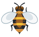 Bee Emoji, Facebook style