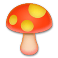 Mushroom Emoji, LG style