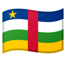 Flag: Central African Republic Emoji, Microsoft style