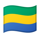 Flag: Gabon Emoji, Microsoft style