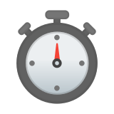 Stopwatch Emoji, Google style