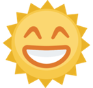 Sun Emoji, Facebook style