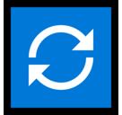 Counterclockwise Arrows Button Emoji, Microsoft style