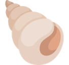 Spiral Shell Emoji, Facebook style