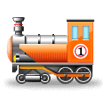 Locomotive Emoji, Samsung style