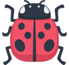 Lady Beetle Emoji, Facebook style