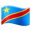 Flag: Congo - Kinshasa Emoji, Samsung style