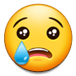 Crying Face Emoji, Samsung style
