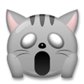 Weary Cat Face Emoji, LG style