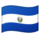 Flag: El Salvador Emoji, Microsoft style