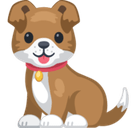Dog Emoji, Facebook style