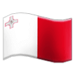 Flag: Malta Emoji, Samsung style