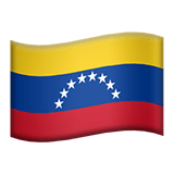 Flag: Venezuela Emoji, Apple style