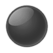 Black Circle Emoji, Samsung style