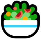 Green Salad Emoji, Microsoft style