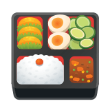 Bento Box Emoji, Google style