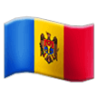 Flag: Moldova Emoji, Samsung style