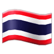 Flag: Thailand Emoji, Samsung style