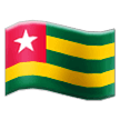 Flag: Togo Emoji, Samsung style