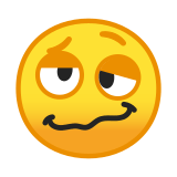 Woozy Face Emoji, Google style