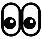 Eyes Emoji, Microsoft style